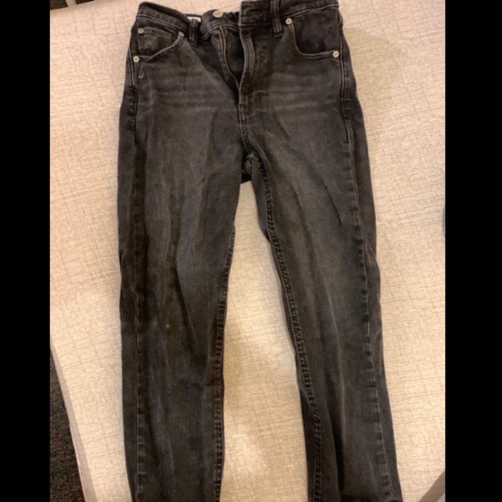 Gap high rise mom jeans